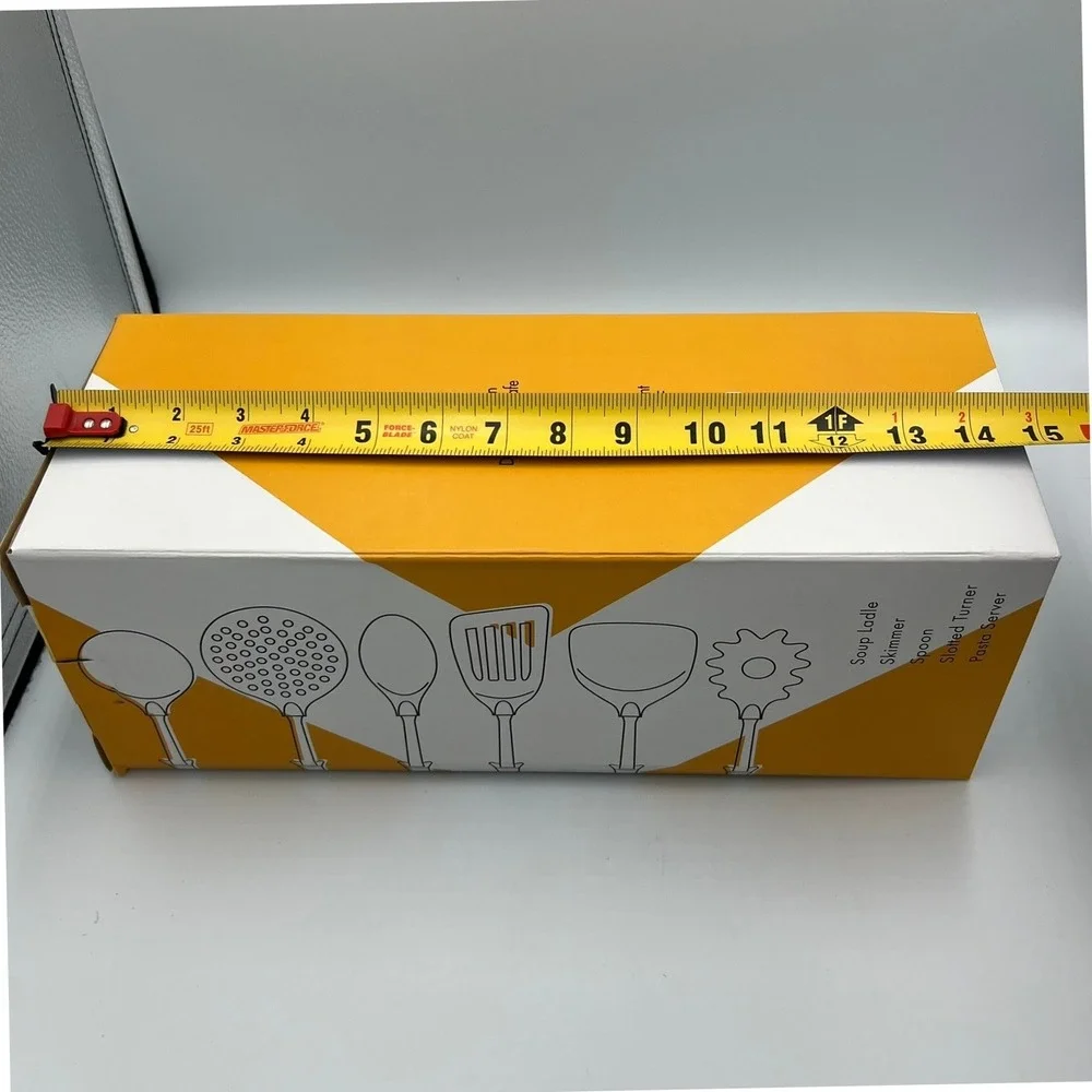 Klee Utensil Set Unisex OS Multicolor Brand New 7pc Nylon Stainless Steel Stand